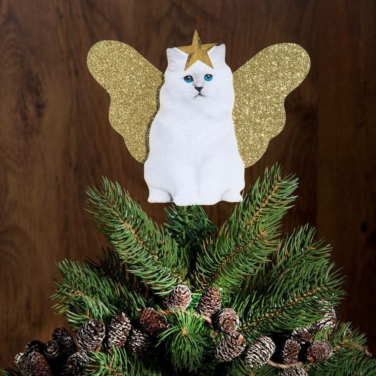 deco fir tree angel kat