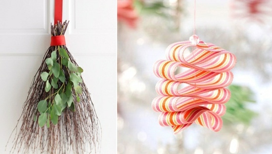 Easy-DIY Juldekoration-Ribbons