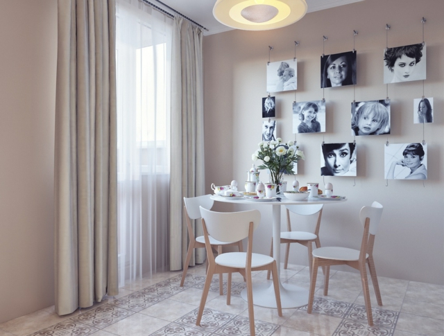 artistic decoration dining room