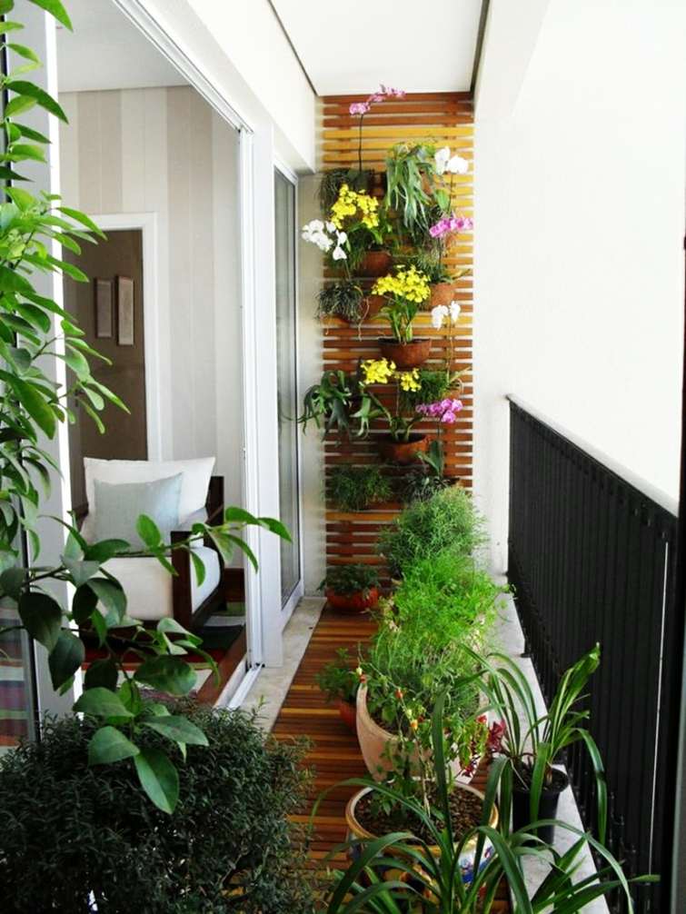 decoration balcony garden vertical