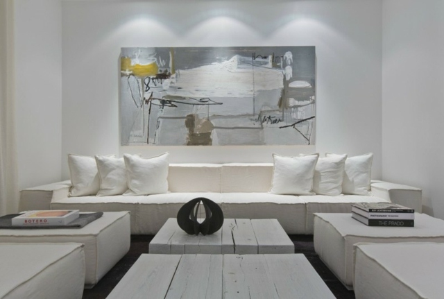 modern white decoration