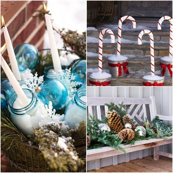 Christmas decoration-of-idea-original-outdoor candles