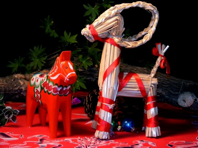 Christmas decoration traditional figurines