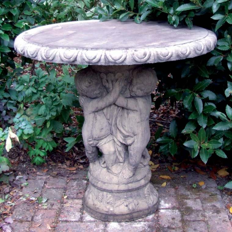 garden decoration stone table