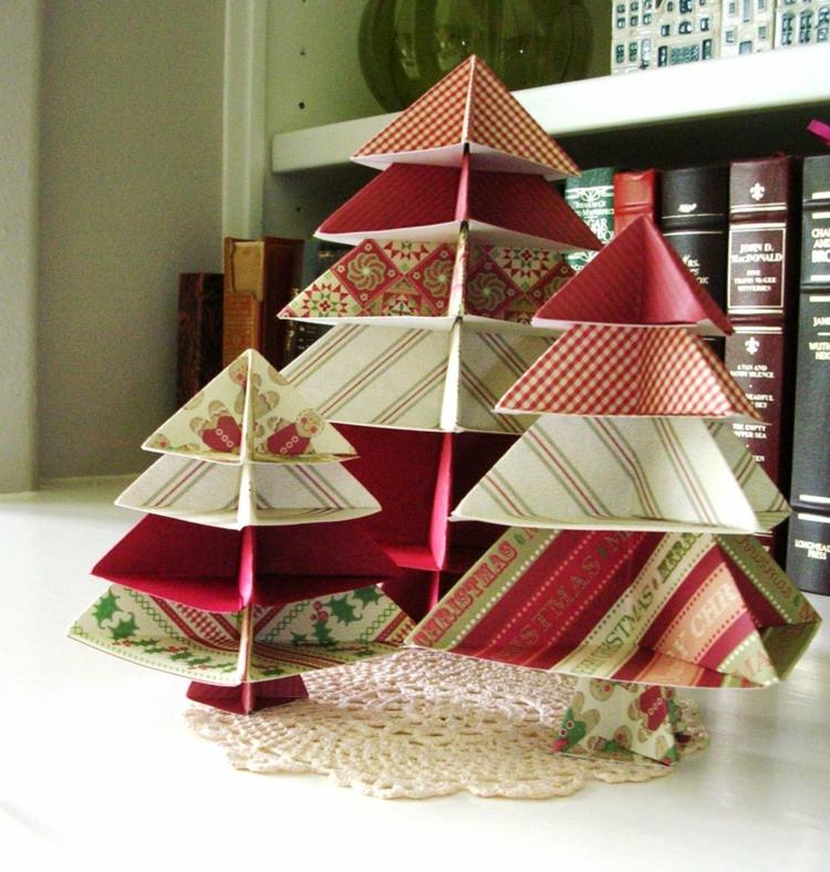 christmas table decoration do it yourself paper