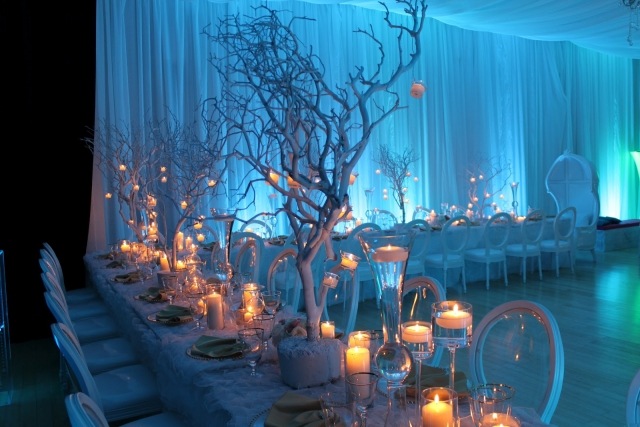 Dekoration-of-table-vinter-atmosfär-romantisk idéer