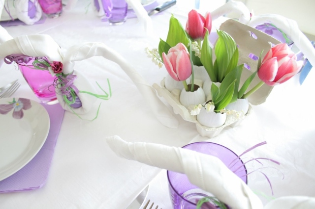 original table decoration Easter