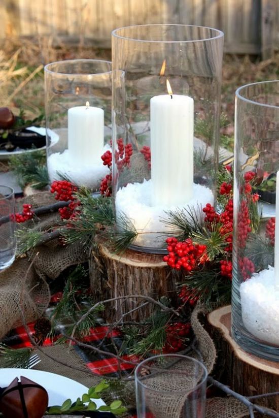 original rustic table decoration