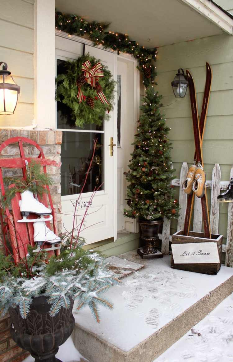 deco exterior Christmas interesting idea