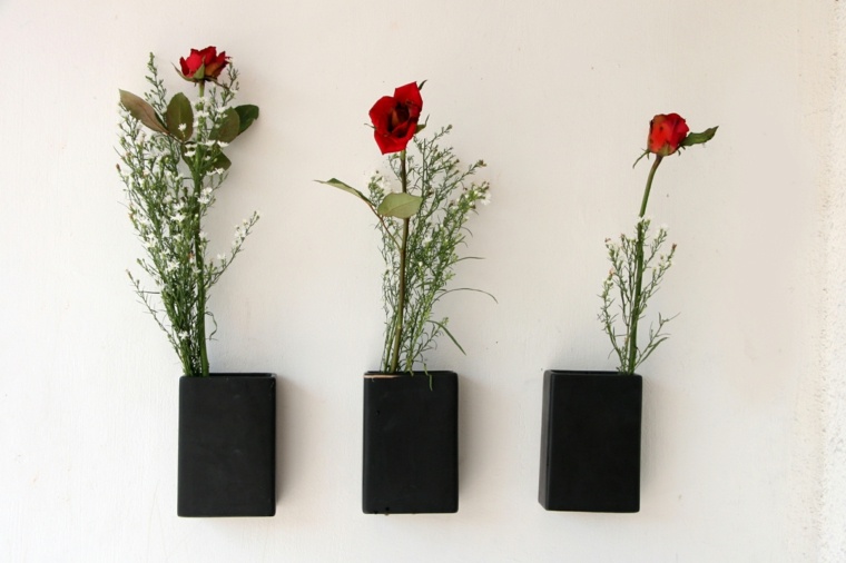 floral wall hanging idea