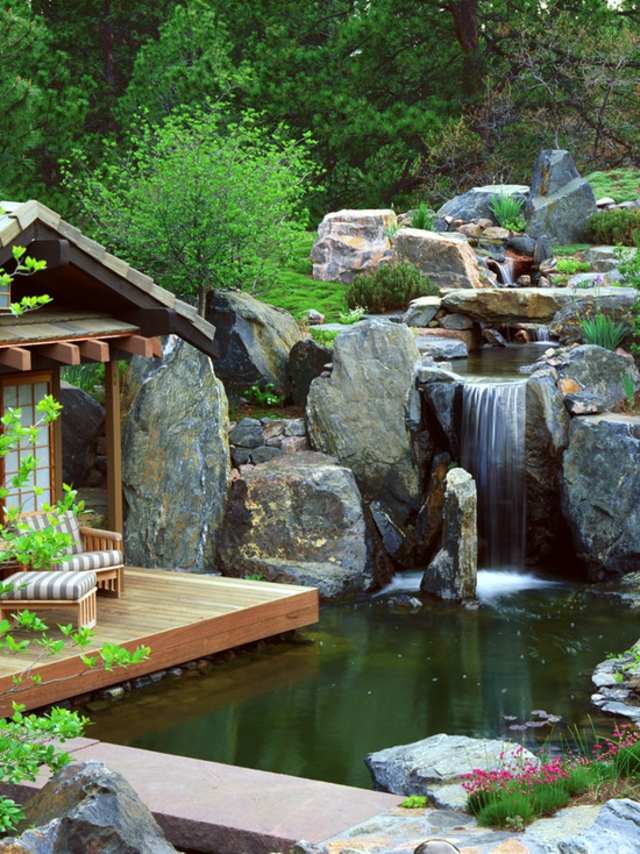 Asian garden decoration