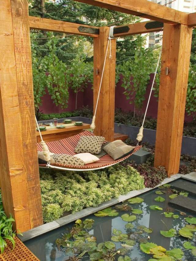 modern outdoor garden decoration