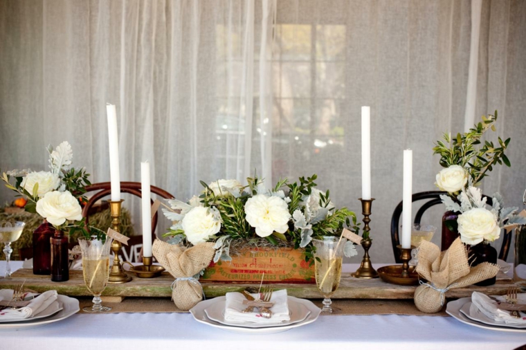 chic country wedding decor