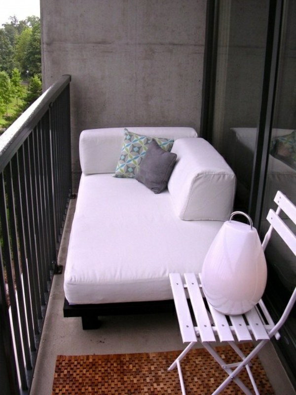 minimalistisk dekoration lille terrasse