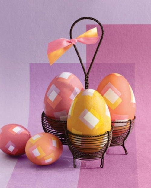 decoration basket eggs easter