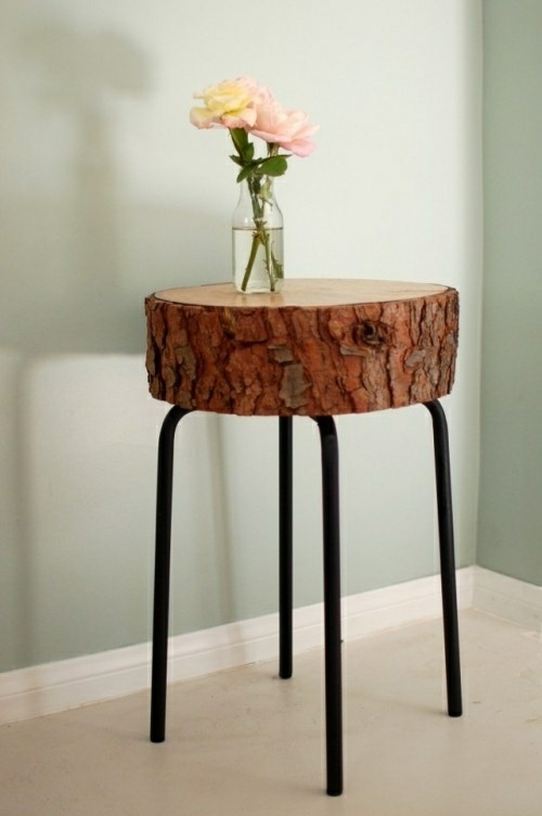 decoration stump tree coffee table