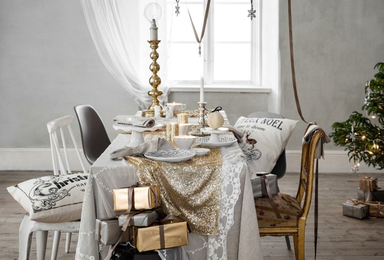 Decoration-Christmas-festive table