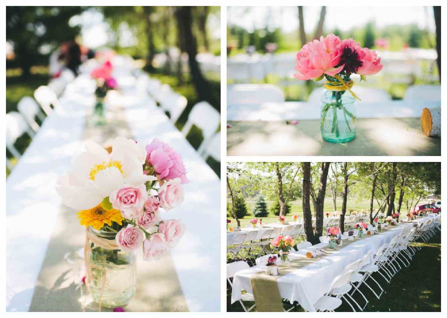 table chic wedding table decoration