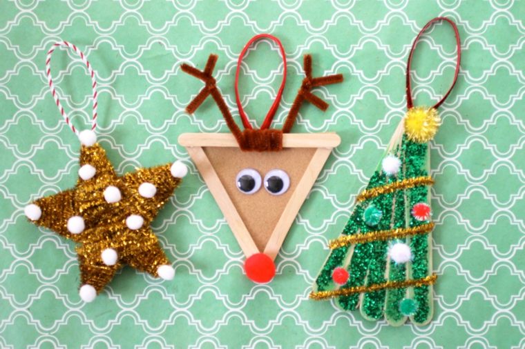 Idea hiasan Krismas DIY