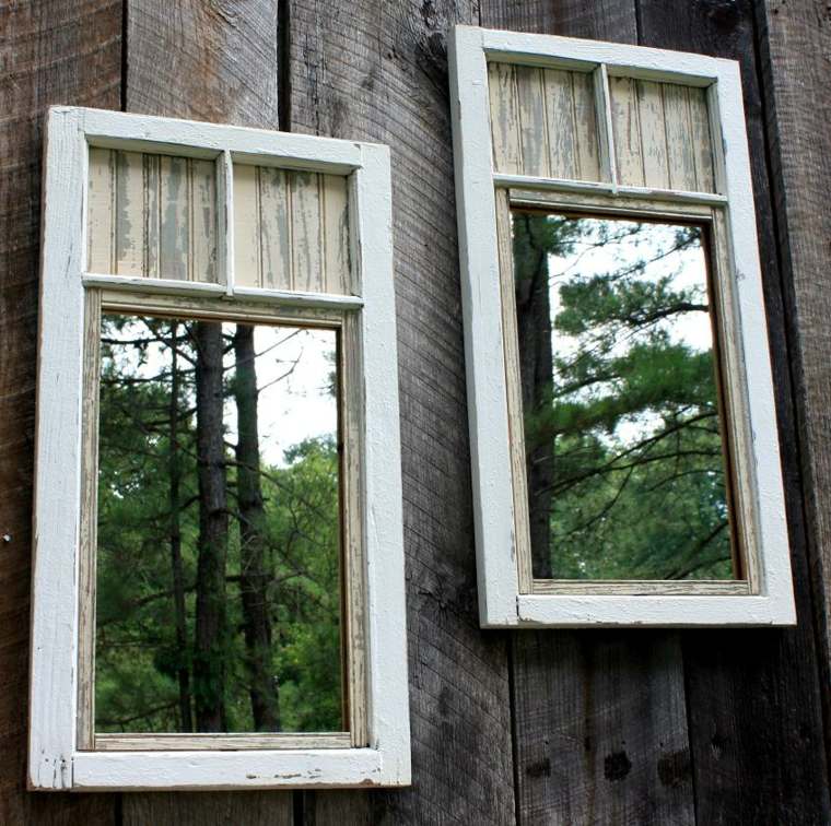 recycle idea garden window wood brico shelters