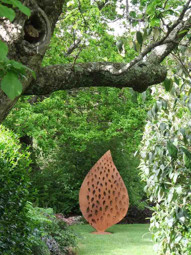 deco steel corten modern gardens