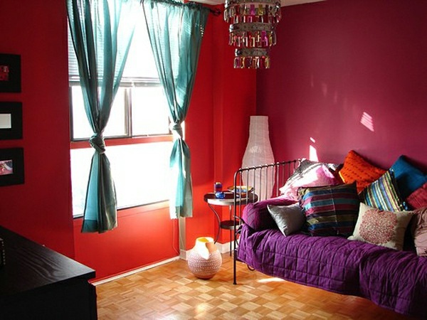 warna-warna gaya apartmen deco moroccan