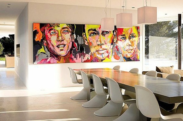 deco art dining room