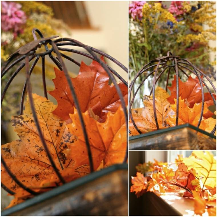 deco diy leaves dead idea outside deco autumn idea