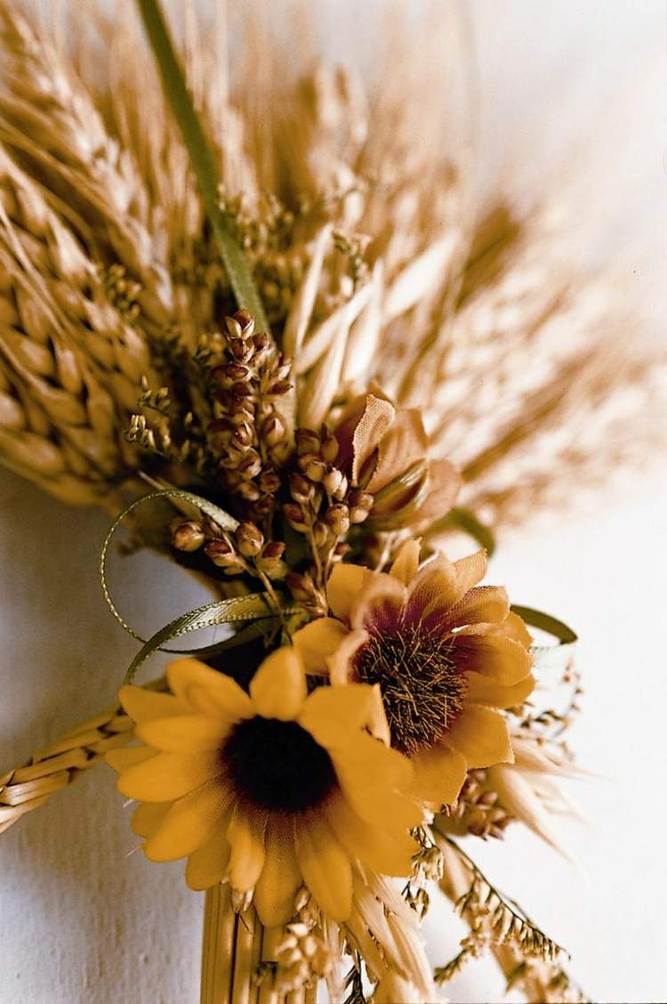 autumn flowers deco