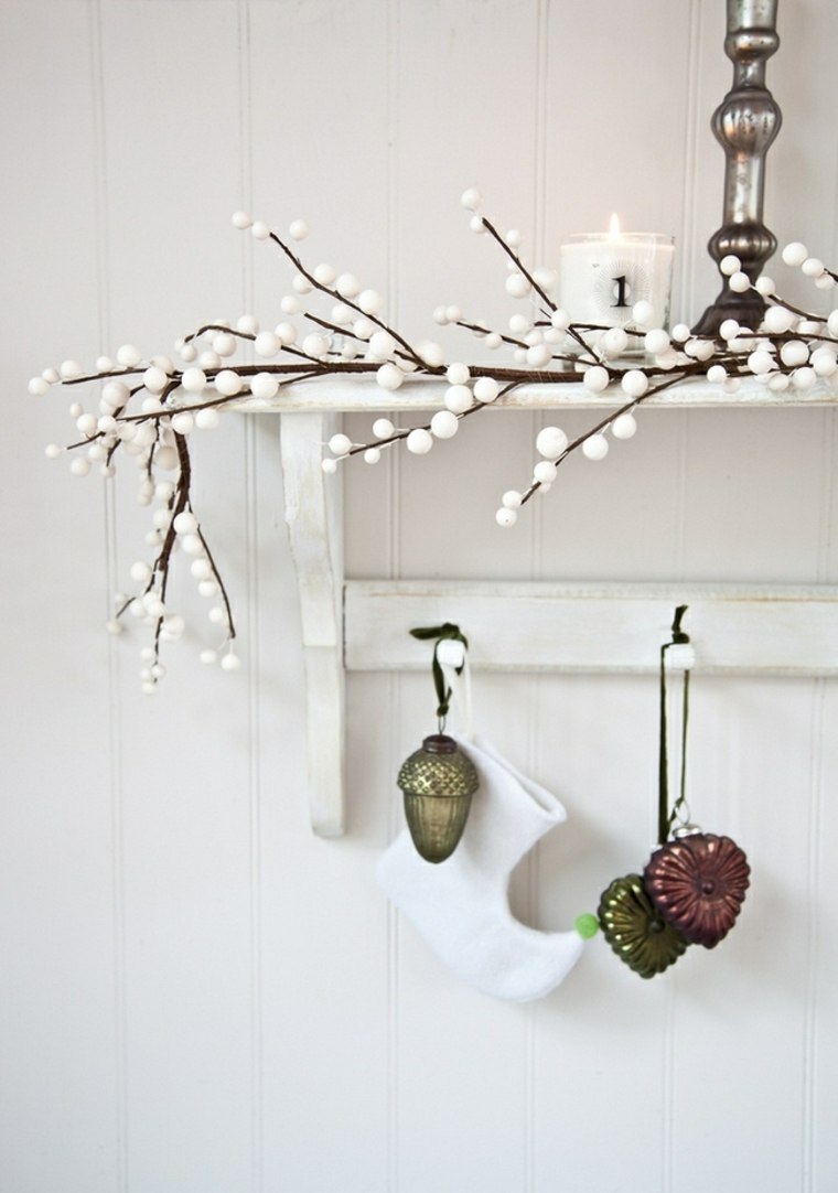 christmas decoration to make idea branch tree garland christmas ball