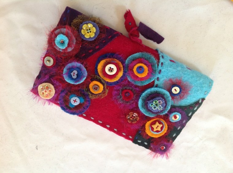 idea recovery pouch wool idea recycling objects design