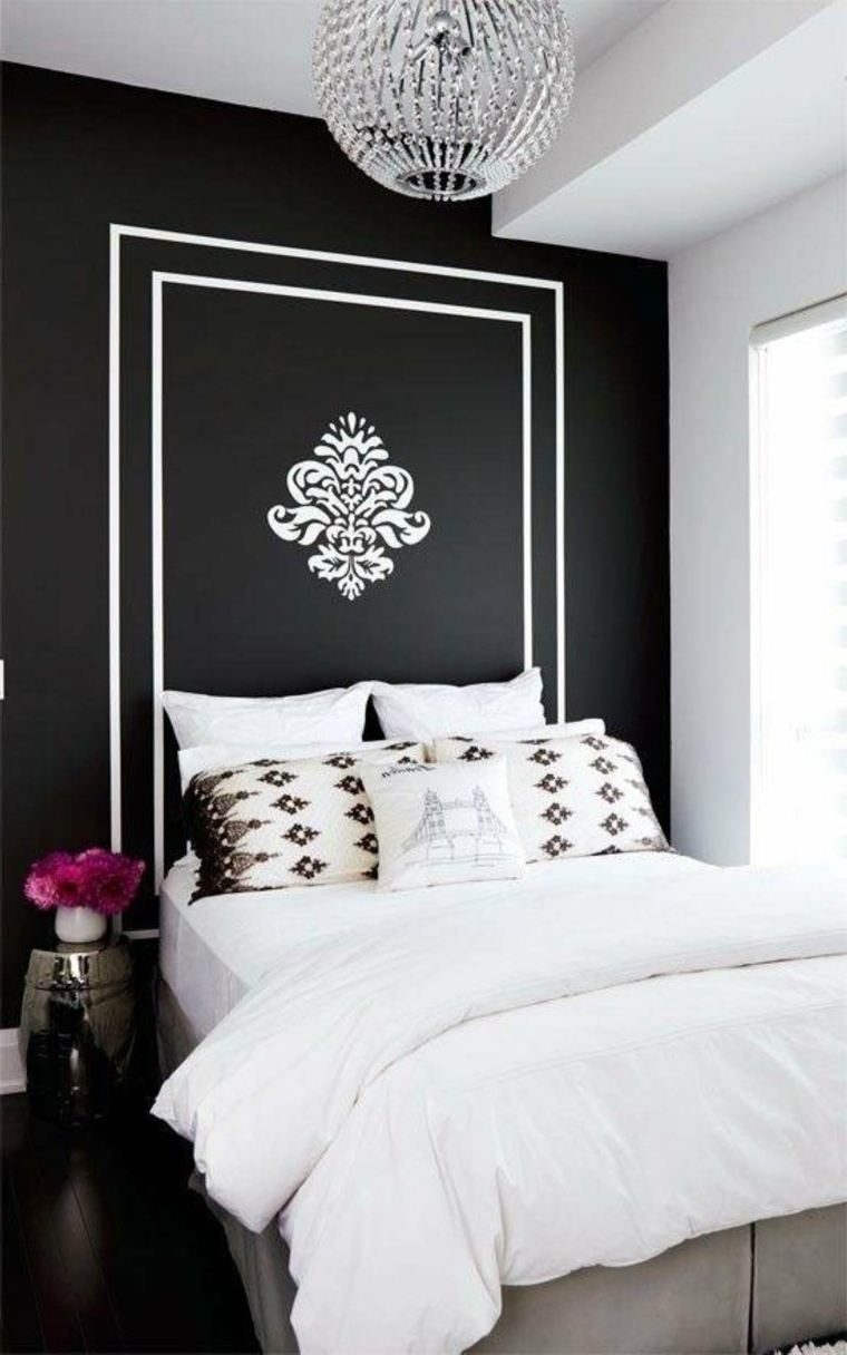 white gray bedroom deco