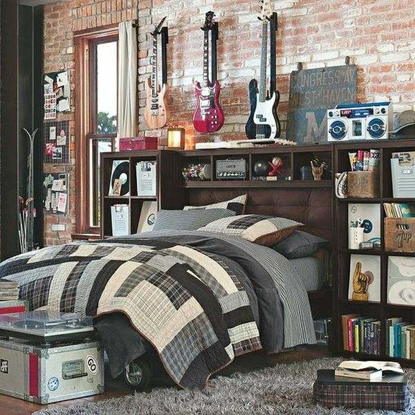 deco teen boy boy room vintage stil