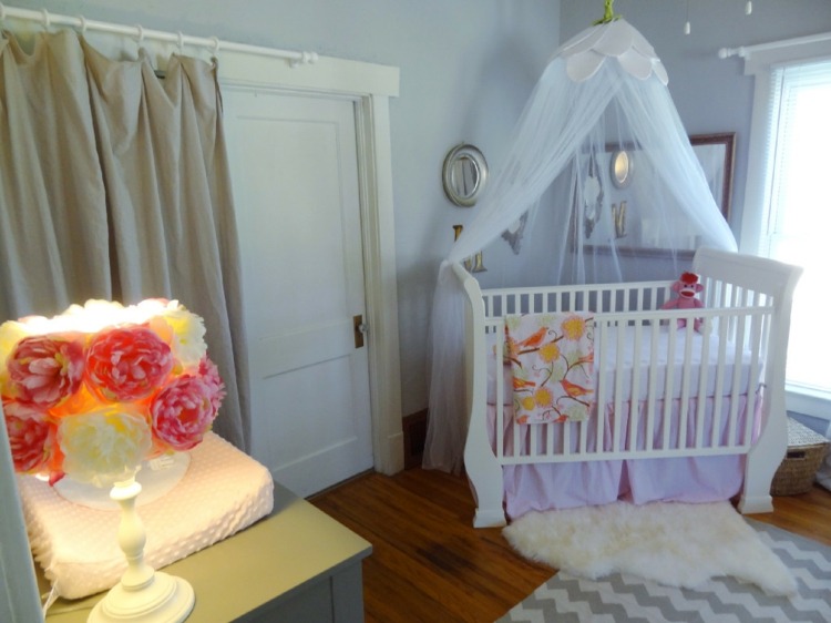 moderne baby room deco