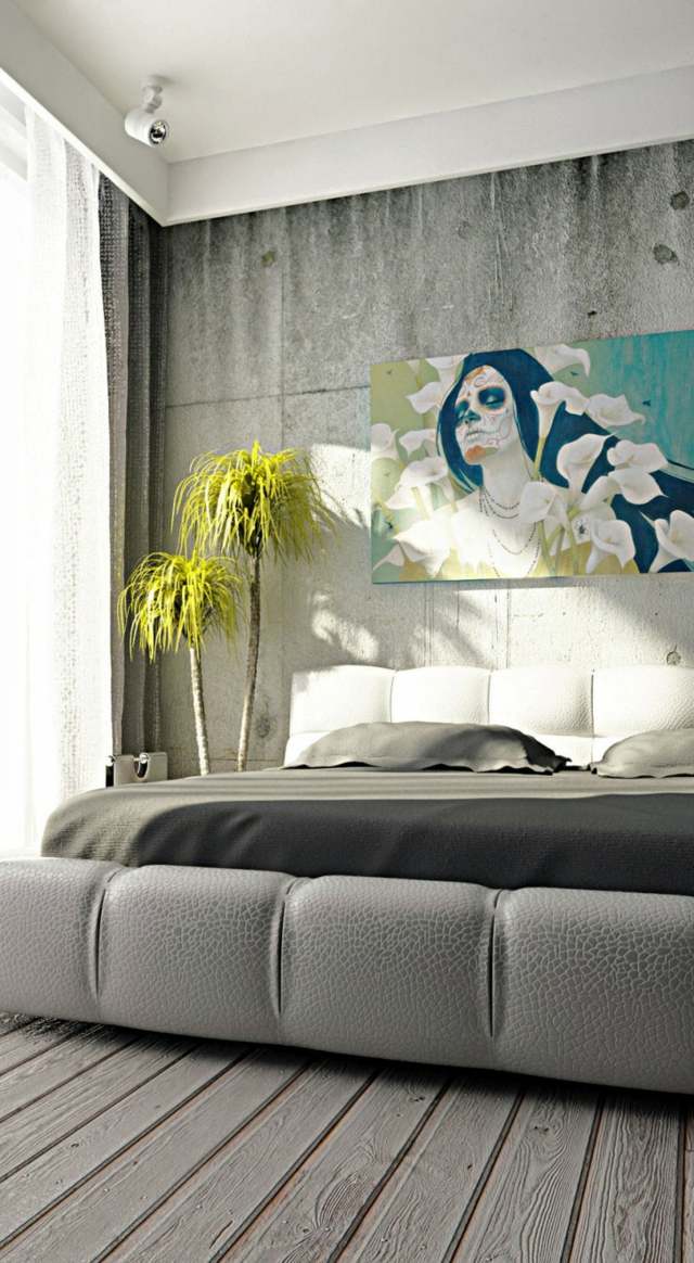 deco bedroom industrial style