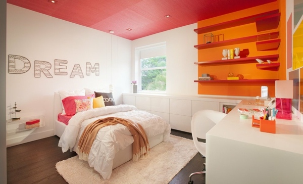 modern girl room deco