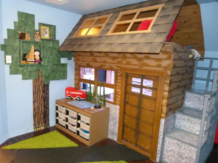 deco room minecraft unikke magiske hjørne børn