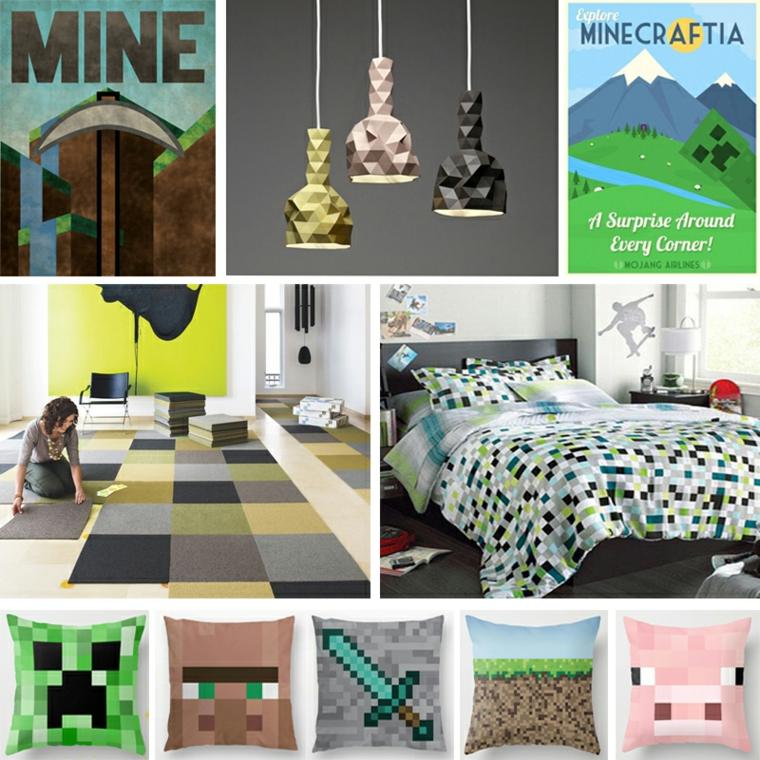 Deco Room Minecraft For Lovers Of This Video Game A Spicy Boy
