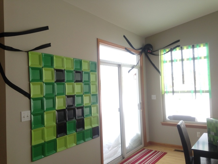 deco-kammer-Minecraft-vægfliser plexiglas