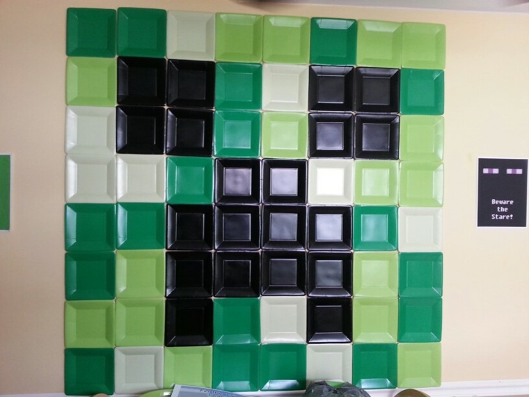 deco bilik-minecraft-dinding-real-kipas