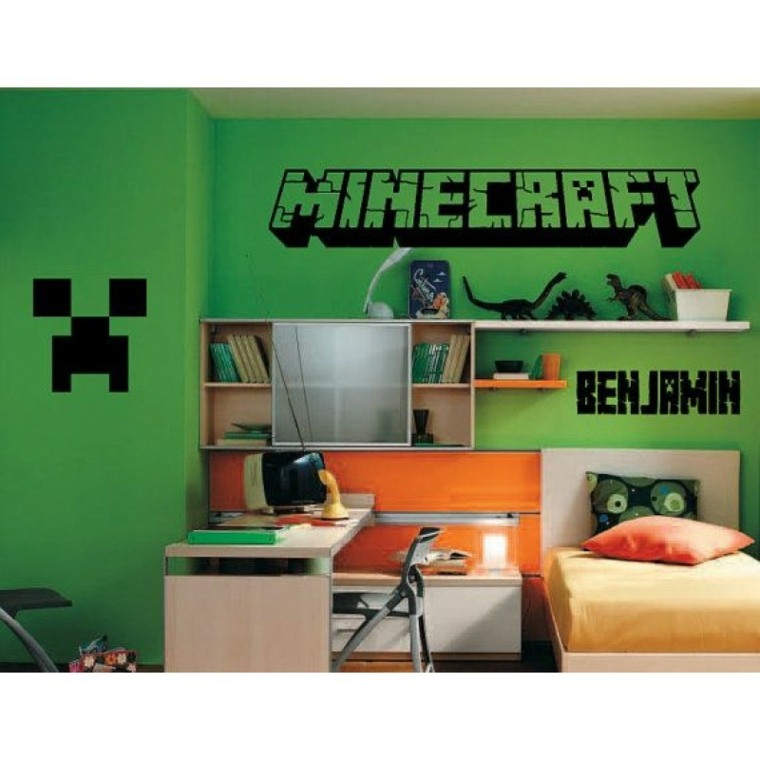 deco-rom-Minecraft-tapet-mønster-type-graffiti