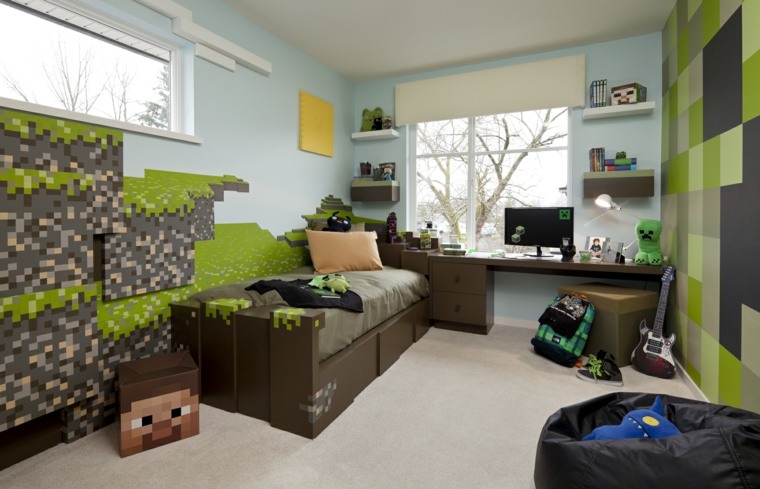 deco room minecraft successful excellent place teenager