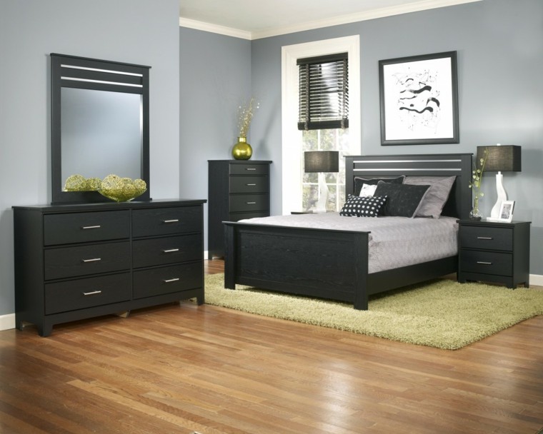 deco adult rooms black gray