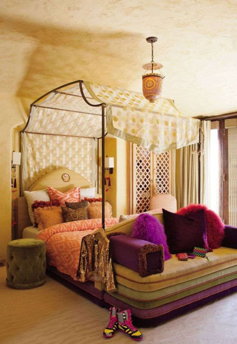 deco chic boheme bedroom