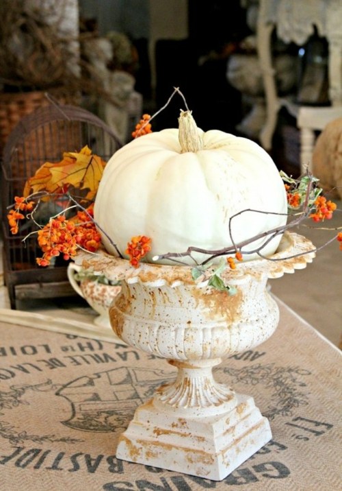 pumpkin deco basket