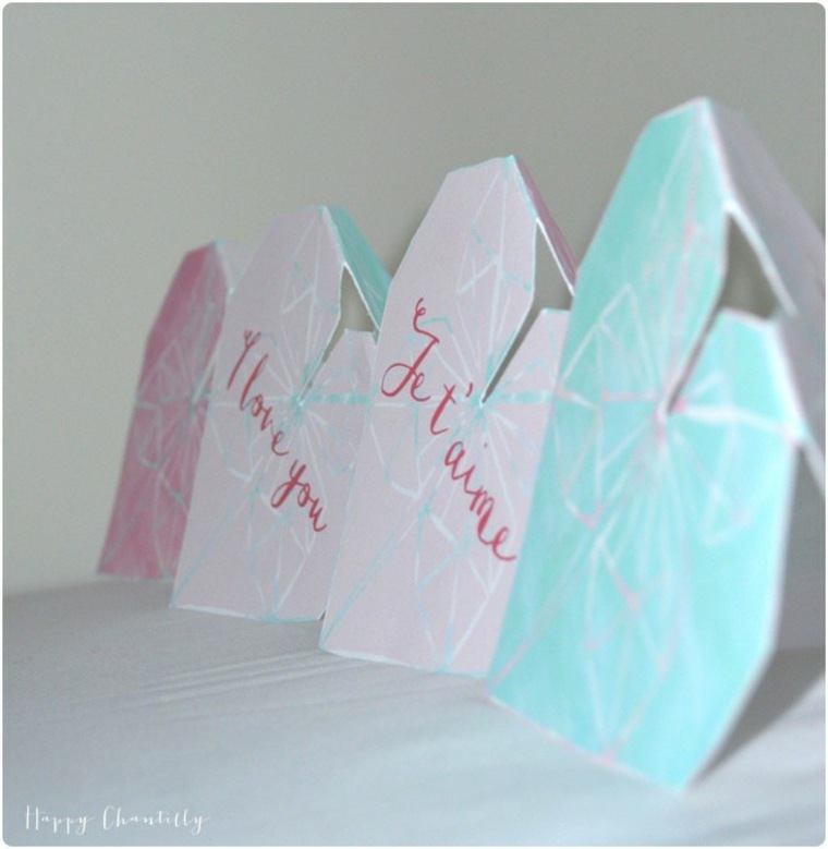 box heart card idea diy dekorasi asli saint valentine