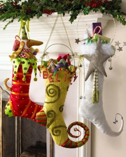 deco creative Christmas socks