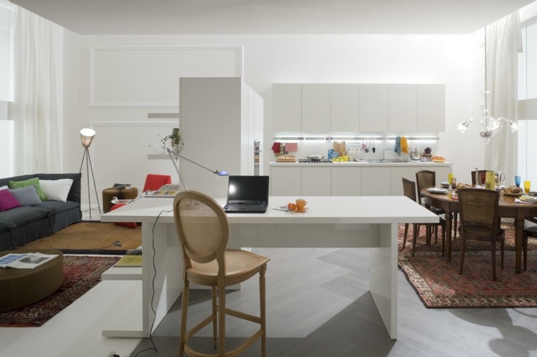 white design kitchen deco