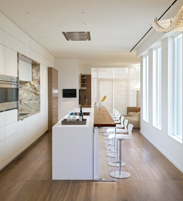 deco elegant minimalist kitchen