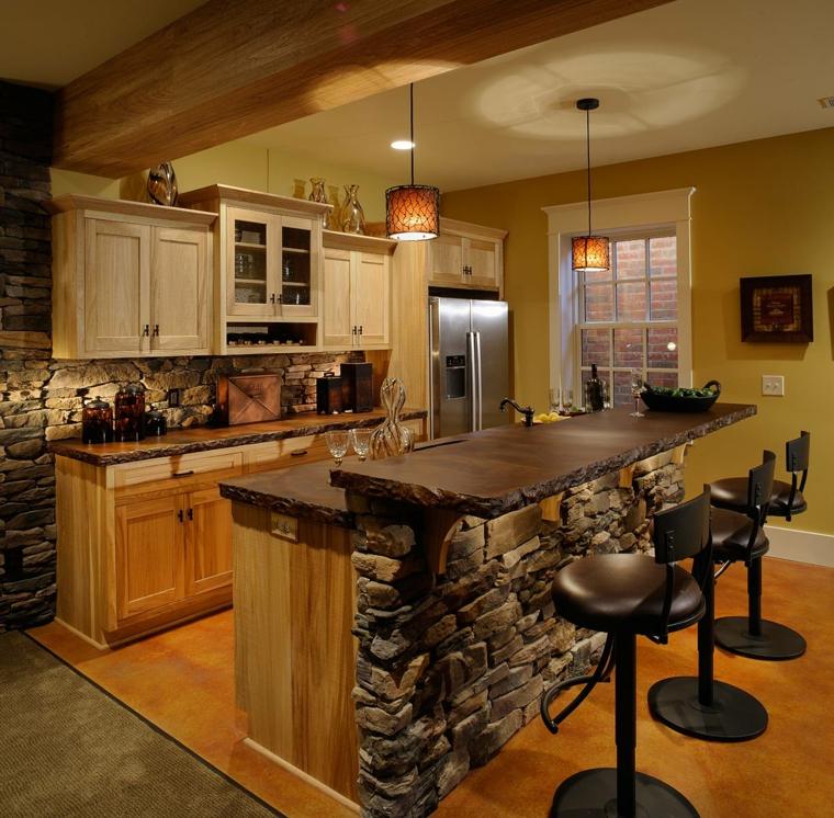 rustic rustic kitchen idea